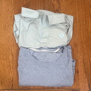 lululemon athletic top and Men's Polo